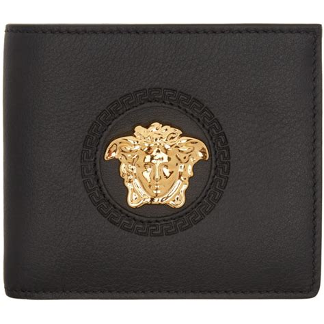 versace black palazzo medusa bifold wallet|Versace: Black Palazzo Bifold Wallet .